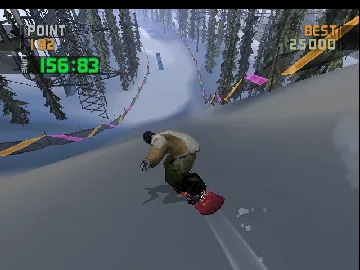 ESPN Winter X Games Snowboarding 2002 (Japan) screen shot game playing